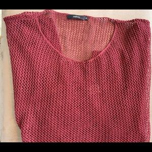 Oversized Millau Cotton Knitted Tee / Coverup